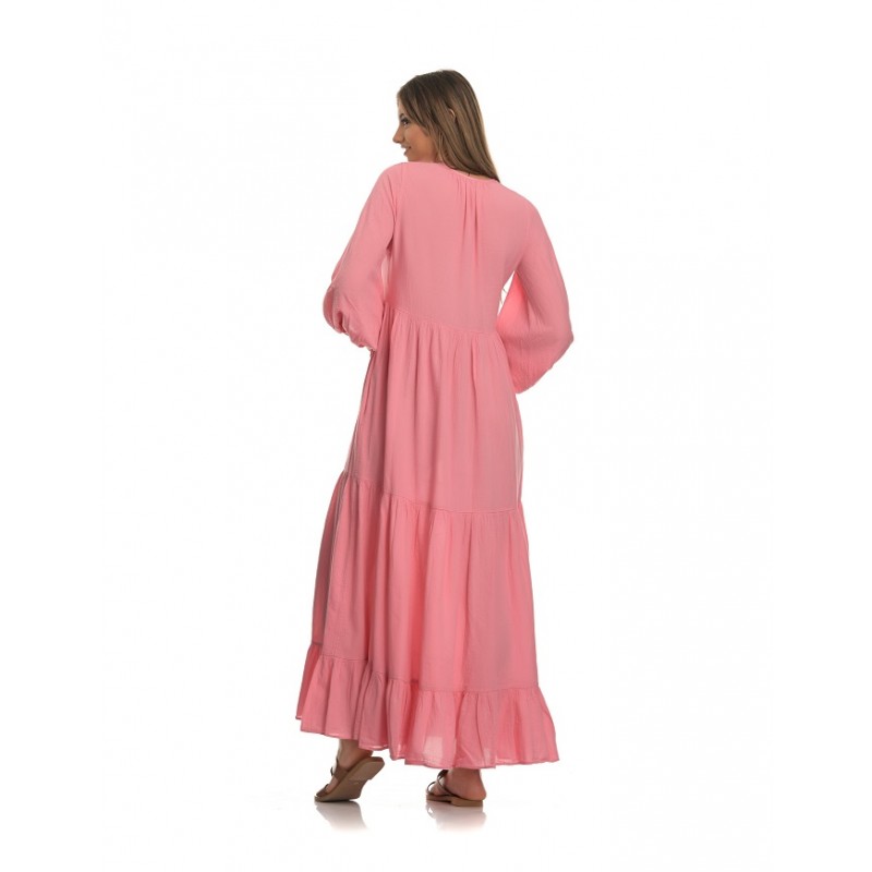 Fortaleza Pink Long Dress