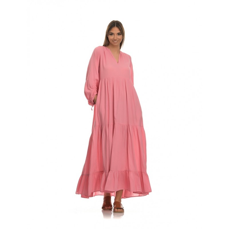 Fortaleza Pink Long Dress