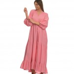 Fortaleza Pink Long Dress